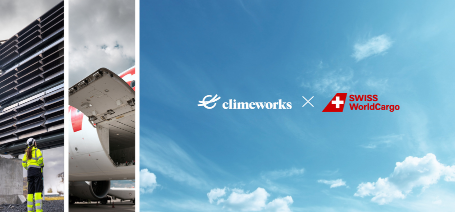Cleaning the air: How Swiss WorldCargo and Climeworks are collaborating to bring carbon removal into aviation