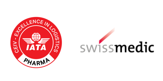 Our Hub Zurich: GDP compliant by Swissmedic & IATA CEIV Pharma certified